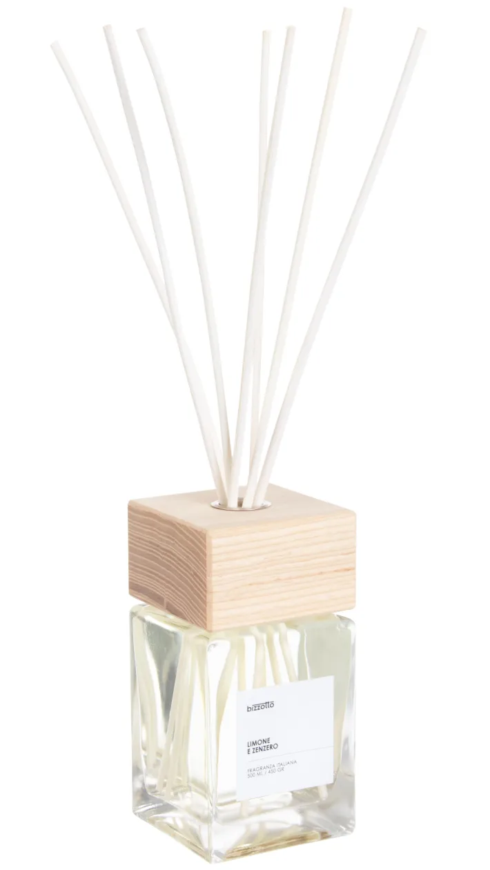 Bizzotto Profumatori>DIFFUSORE FRAGRANZA LIMONE E ZENZERO 500ML