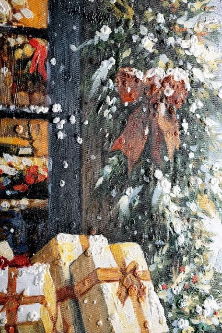 Bizzotto Oggettistica>DIPINTO SILENT NIGHT 9117 60X60
