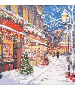 Bizzotto Oggettistica>DIPINTO SILENT NIGHT 9069 60X60