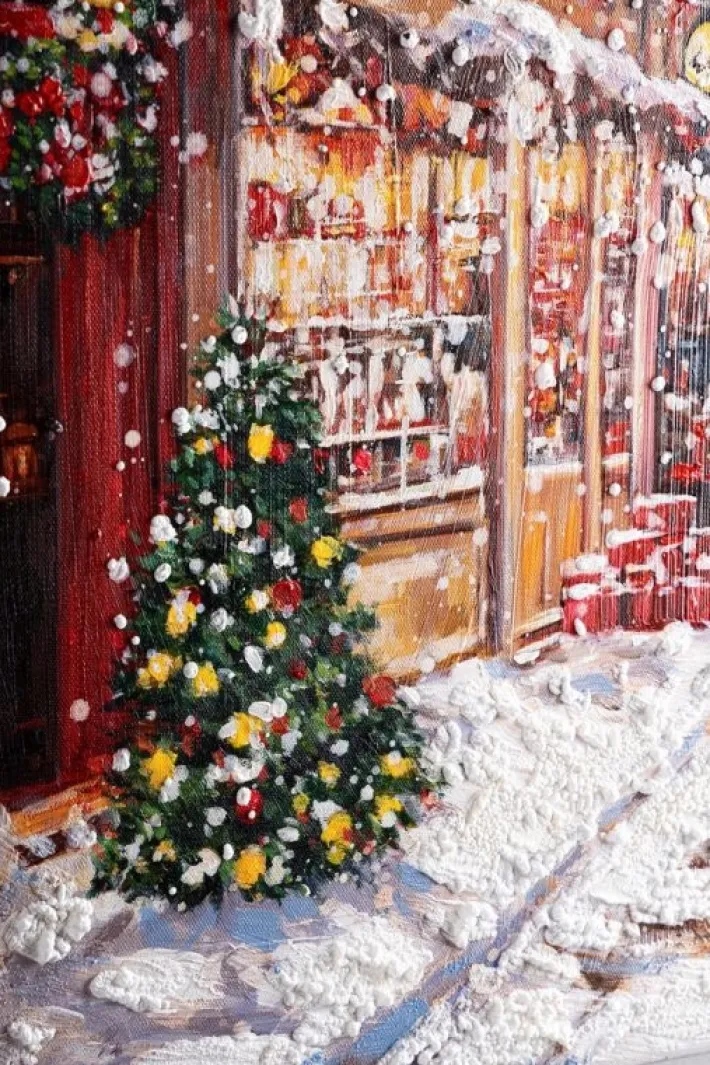 Bizzotto Oggettistica>DIPINTO SILENT NIGHT 9069 60X60