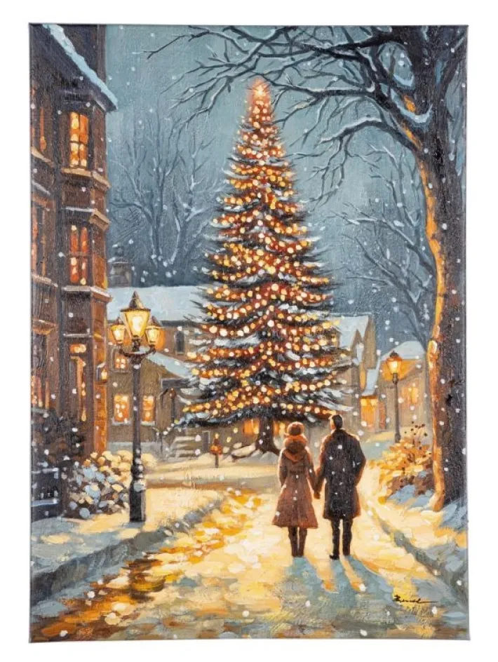 Bizzotto Oggettistica>DIPINTO SILENT NIGHT 5008 50X70