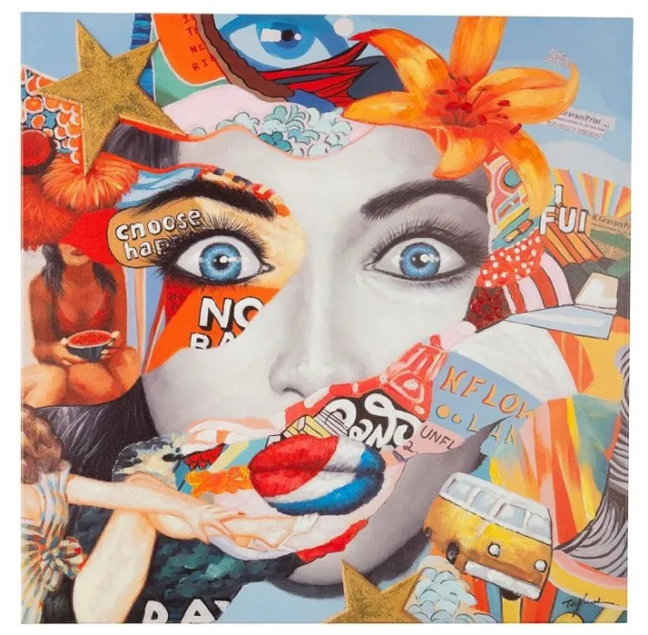 Bizzotto Quadri E Stampe>DIPINTO TALENT 14I 100X100