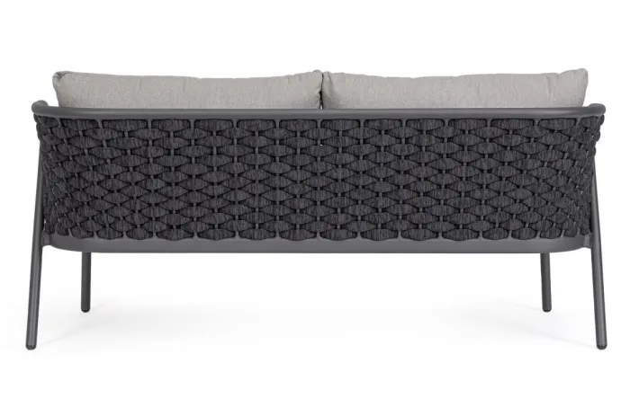 Bizzotto Divani>DIVANO 2 POSTI ANTRACITE QS22/GRAPHITE - HARLOW