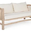 Bizzotto Divani>DIVANO CON CUSCINO IN TEAK - SAHEL