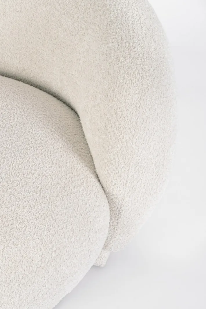 Bizzotto Divani>DIVANO EFFETTO BOUCLE' NATURALE - TECLA