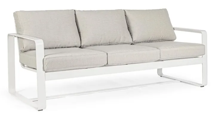 Bizzotto Divani>DIVANO IN ALLUMINIO BIANCO YK11 - MERRIGAN