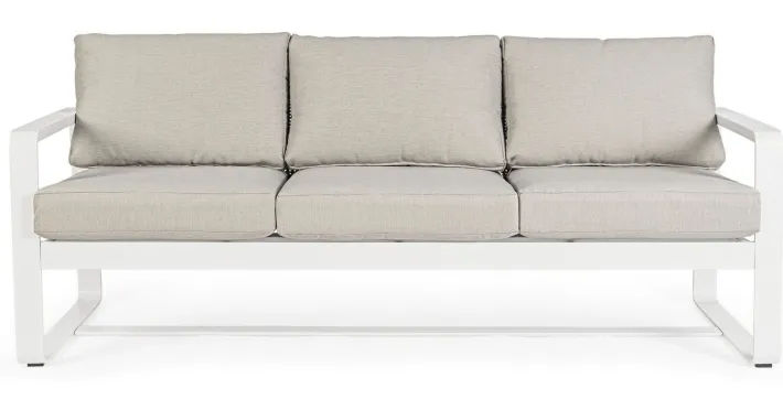 Bizzotto Divani>DIVANO IN ALLUMINIO BIANCO YK11 - MERRIGAN