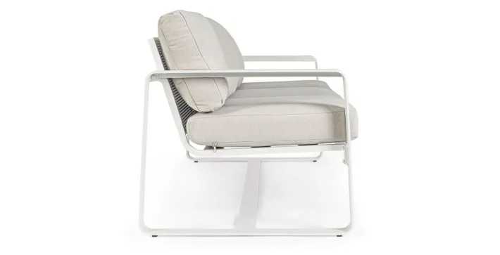 Bizzotto Divani>DIVANO IN ALLUMINIO BIANCO YK11 - MERRIGAN