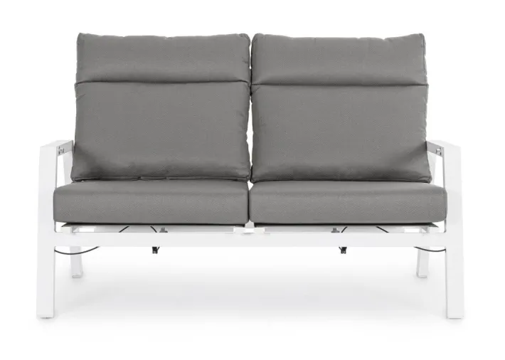 Bizzotto Divani>DIVANO IN ALLUMINIO BIANCO JX11 - KLEDI