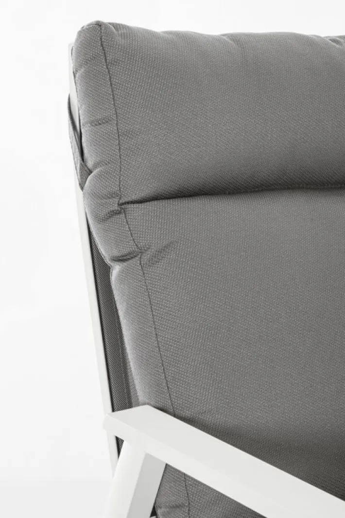 Bizzotto Divani>DIVANO IN ALLUMINIO BIANCO JX11 - KLEDI