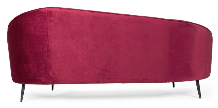 Bizzotto Divani>DIVANO IN VELLUTO COLOR WINE - SERAPHIN