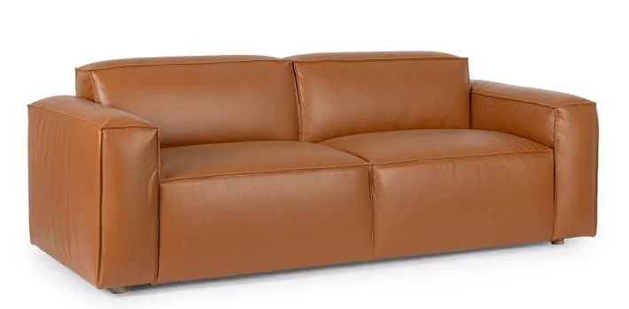 Bizzotto Divani>DIVANO 3P JOSEPH COGNAC