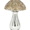 Bizzotto Oggettistica>FUNGO VT BRILLANT STAND ORO H19