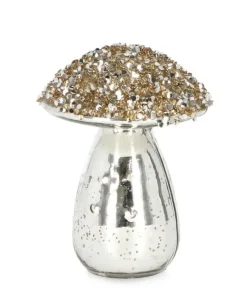 Bizzotto Oggettistica>FUNGO VT BRILLANT STAND ORO H13