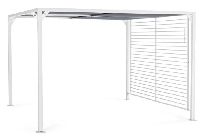Bizzotto Pergole E Gazebo>GAZEBO IN ALLUMINIO 3X3.6 BIANCO LH30 - NOAH