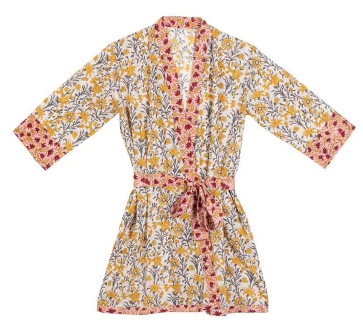Bizzotto Accessori In Tessuto>KIMONO GABRIELLE GIALLO