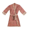 Bizzotto Accessori In Tessuto>KIMONO LORIENT ROSSO C-FOGLIA-FIORE PICC