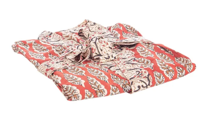 Bizzotto Accessori In Tessuto>KIMONO LORIENT ROSSO C-FOGLIA-FIORE PICC