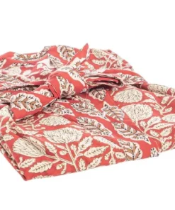 Bizzotto Accessori In Tessuto>KIMONO LORIENT ROSSO C-FOGLIA-FIORE GRAN