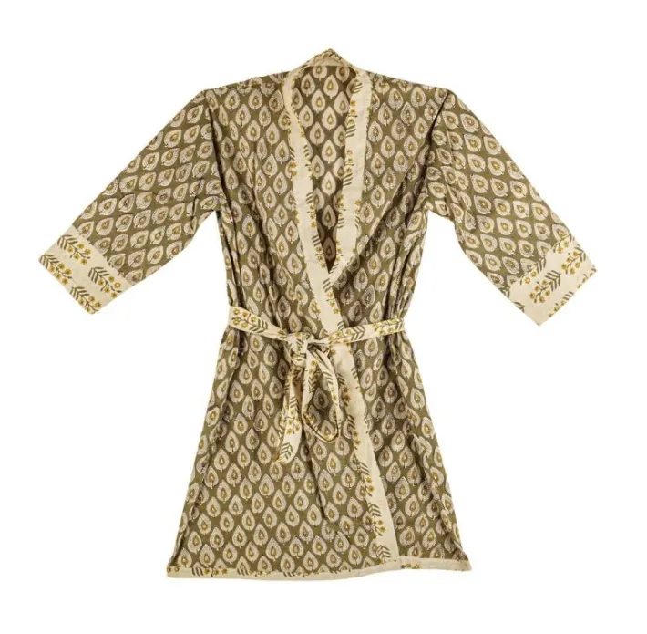 Bizzotto Accessori In Tessuto>KIMONO REIMS AVORIO C-FOGLIA-FIORE