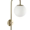 Bizzotto Lampade Da Parete>LAMPADA APPLIQUE DELPHINE TO DORATO H50