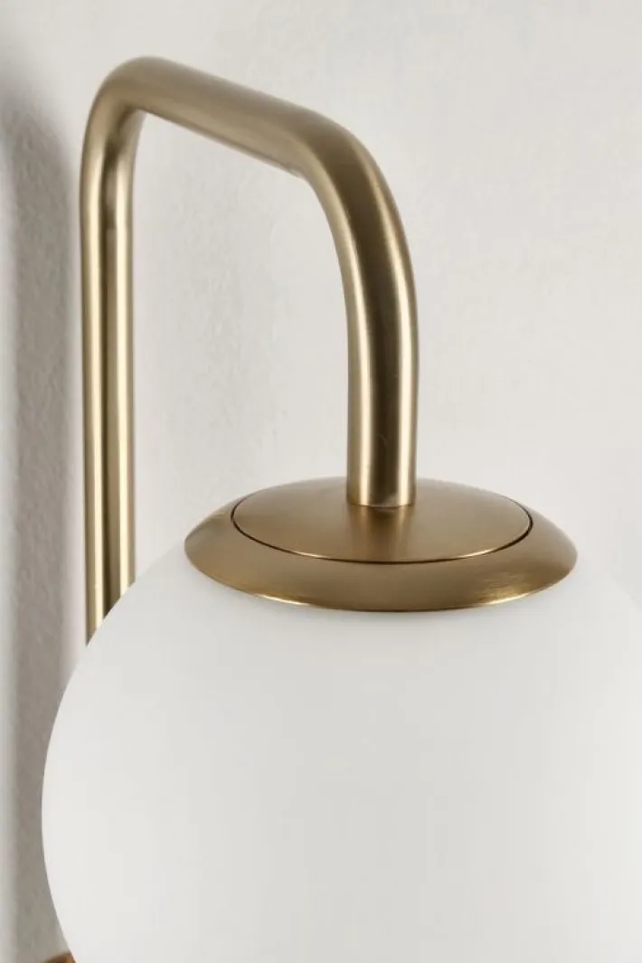 Bizzotto Lampade Da Parete>LAMPADA APPLIQUE DELPHINE TO DORATO H50