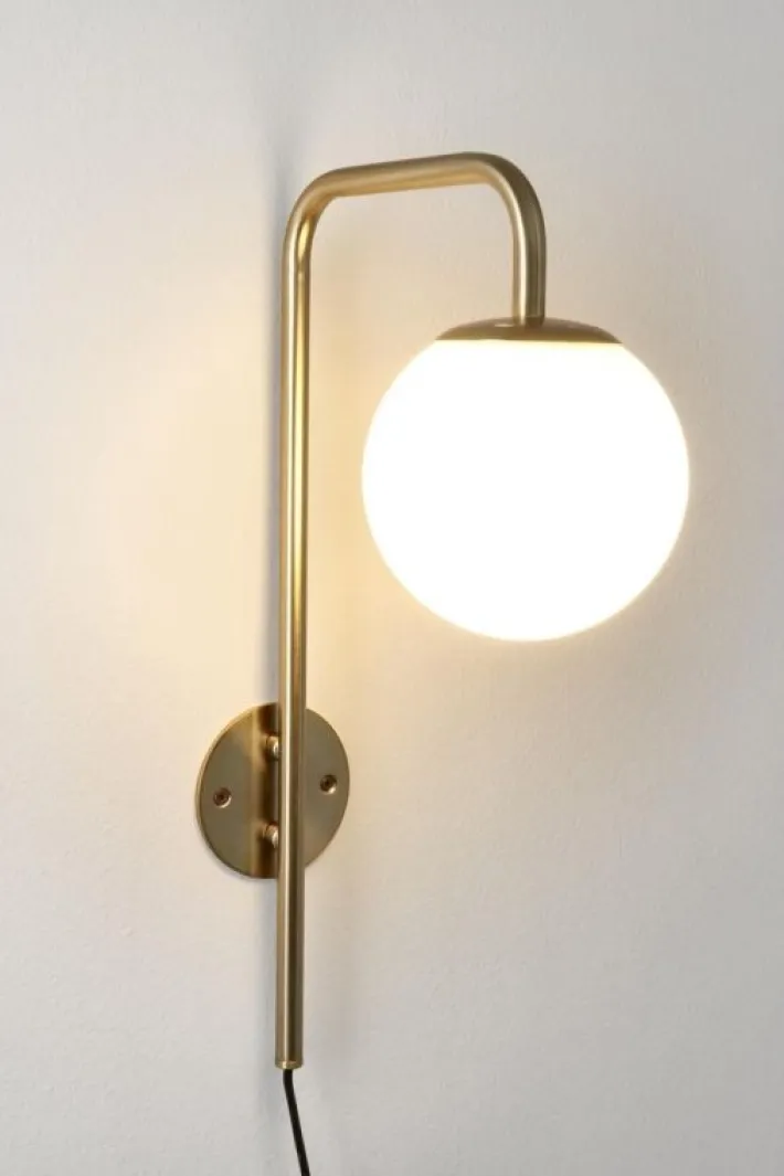 Bizzotto Lampade Da Parete>LAMPADA APPLIQUE DELPHINE TO DORATO H50