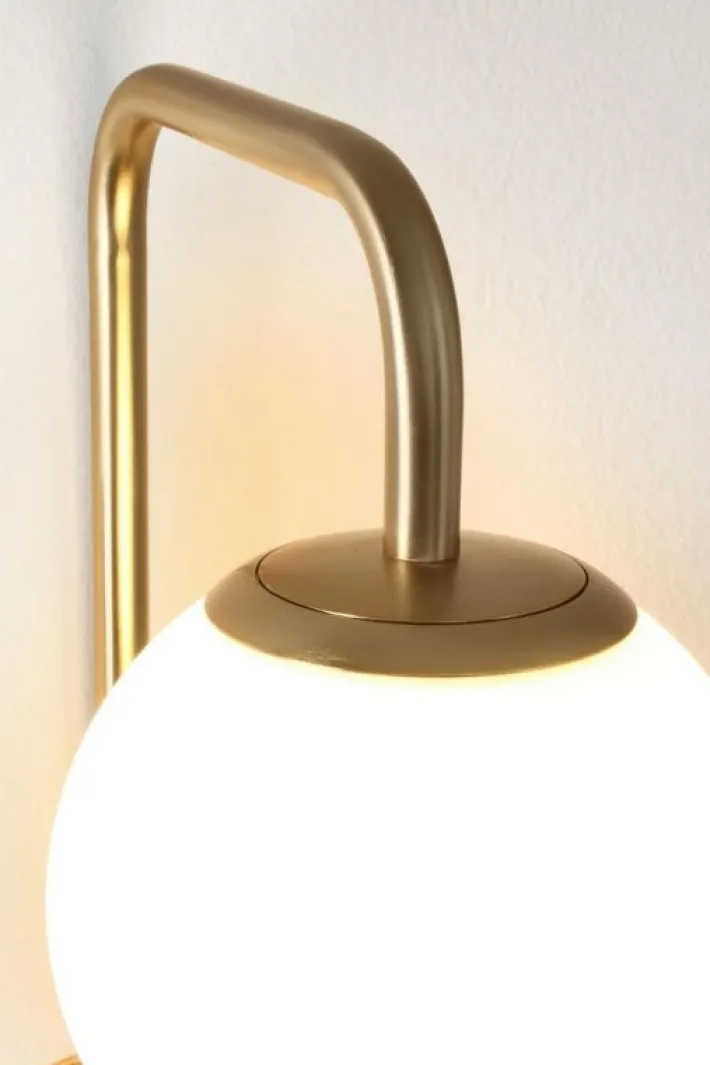 Bizzotto Lampade Da Parete>LAMPADA APPLIQUE DELPHINE TO DORATO H50
