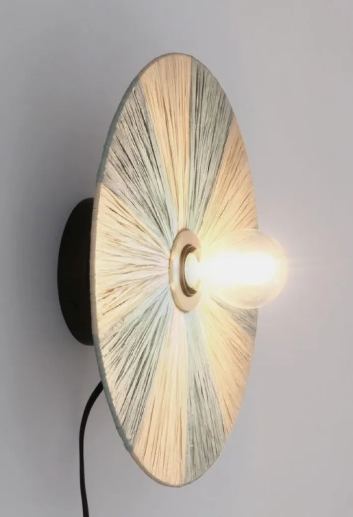 Bizzotto Lampade Da Parete>LAMPADA APPLIQUE KANDA NATURAL AZZUR D33