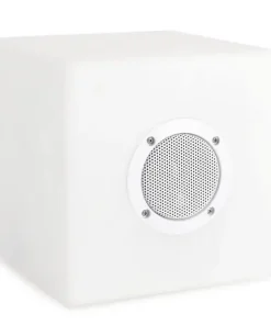 Bizzotto Illuminazione>LAMPADA LED SPEAKER IN PLASTICA 20X20 - CUBO