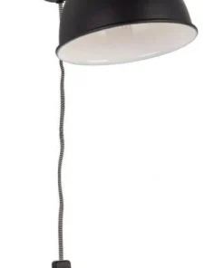 Bizzotto Lampade Da Parete>LAMPADA PARETE BROOKLYN OTTONE-NERO OP