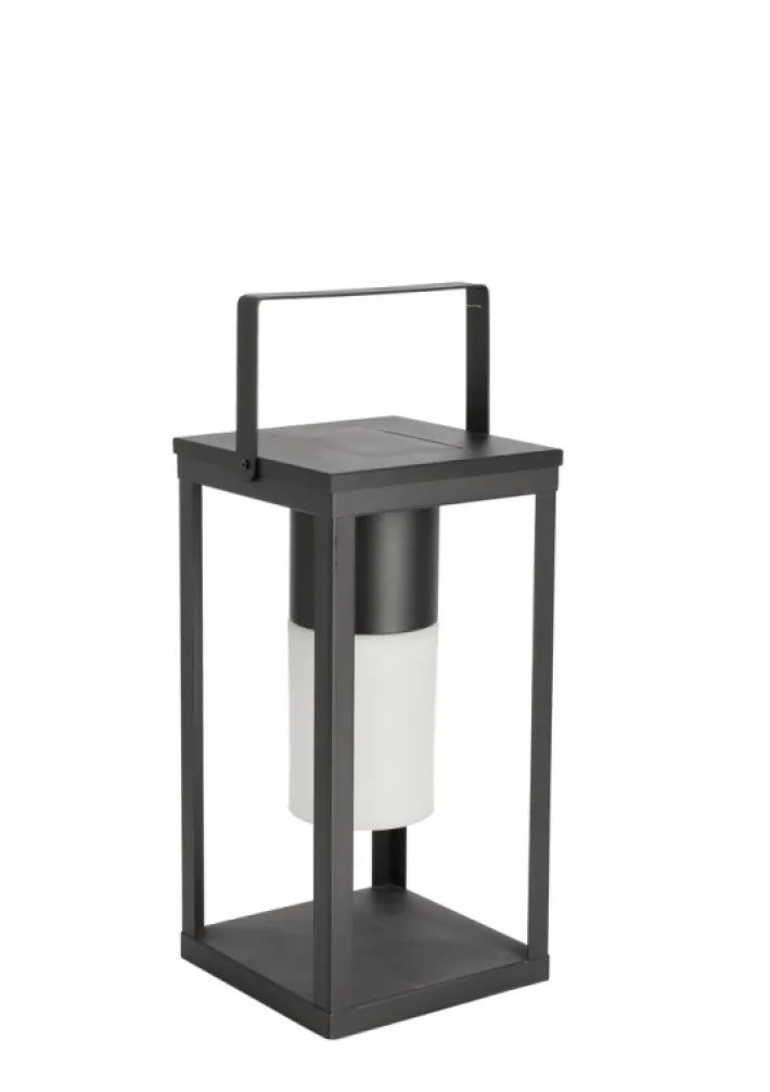 Bizzotto Illuminazione>LAMPADA SOLAR LED QU NERO C-MANICO H38