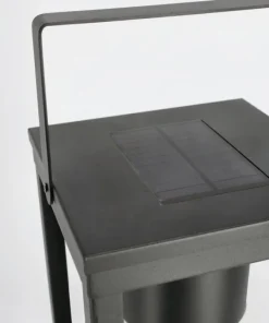 Bizzotto Illuminazione>LAMPADA SOLAR LED QU NERO C-MANICO H38