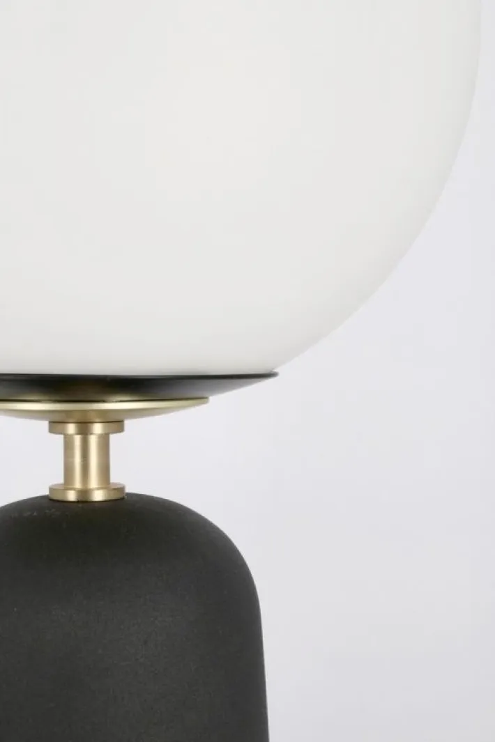 Bizzotto Lampade Da Tavolo>LAMPADA TAV. DELPHINE TONDO NERO H51