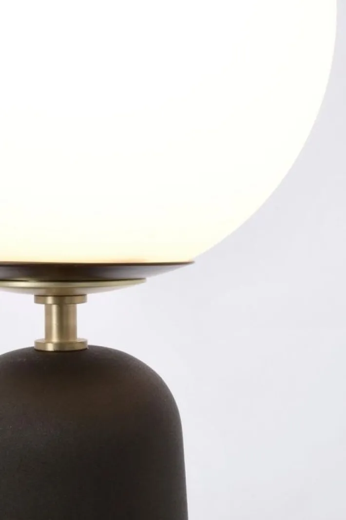Bizzotto Lampade Da Tavolo>LAMPADA TAV. DELPHINE TONDO NERO H51