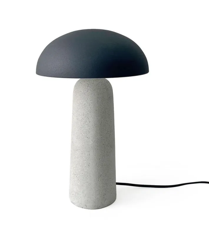Bizzotto Lampade Da Tavolo>LAMPADA TAV. DELPHINE TONDO GRIGIO H39,5
