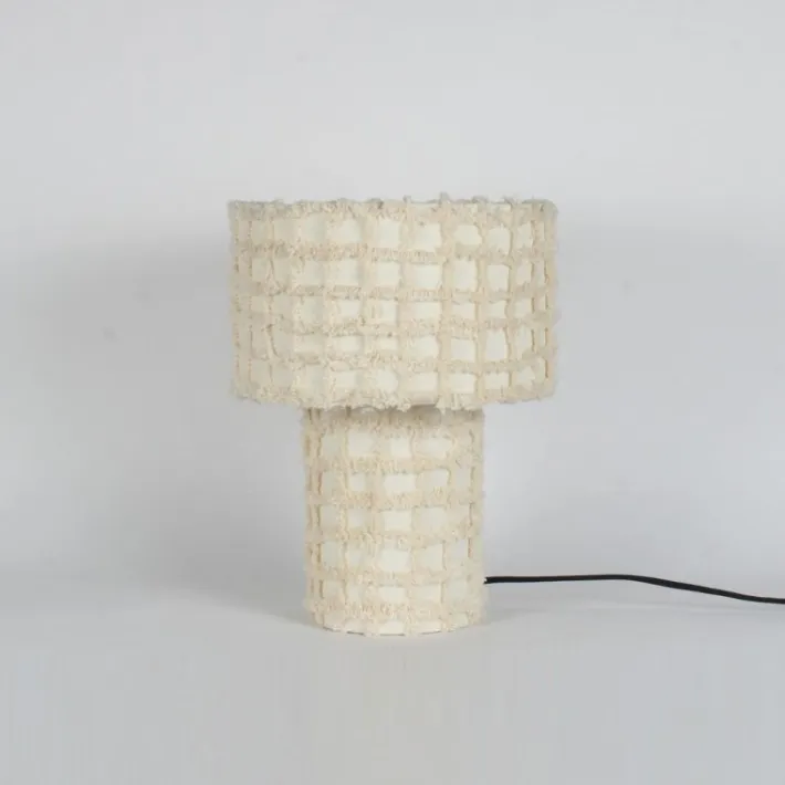 Bizzotto Lampade Da Tavolo>LAMPADA TAV. DEVANG CHECK BEIGE H36