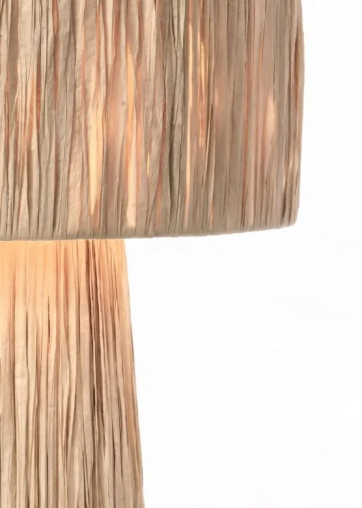 Bizzotto Lampade Da Tavolo>LAMPADA TAV. KANDA NATURALE H38