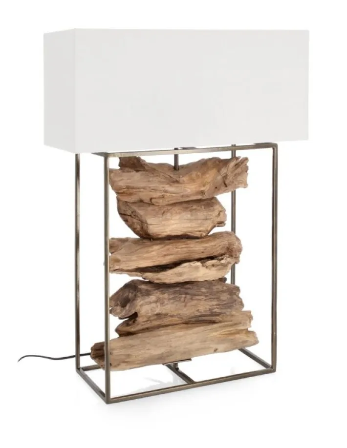 Bizzotto Lampade Da Tavolo>LAMPADA TAV. KUBI BIANCO H76