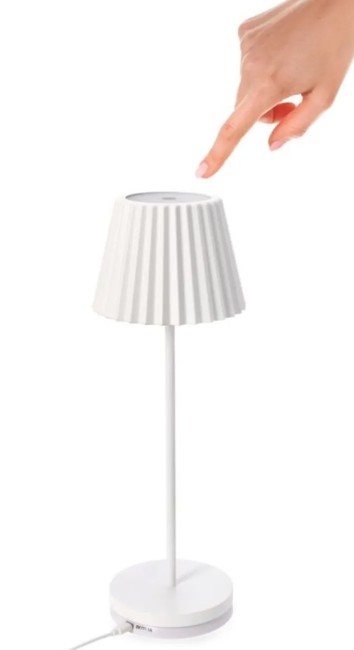 Bizzotto Illuminazione>LAMPADA TAV. LED ARTIKA BIANCO H36