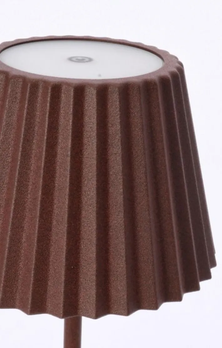 Bizzotto Illuminazione>LAMPADA TAV. LED ARTIKA MARRONE H36