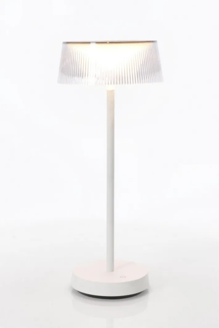 Bizzotto Illuminazione>LAMPADA TAV. LED CARAL BIANCO H36,5