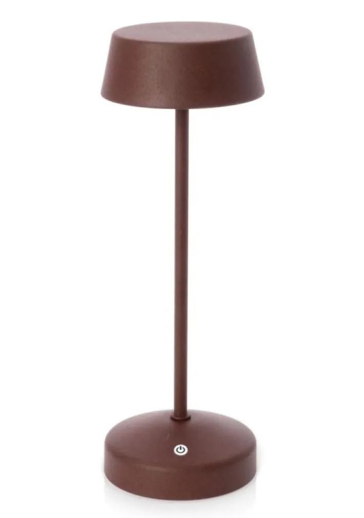 Bizzotto Illuminazione>LAMPADA TAV. LED ESPRIT MARRONE H33