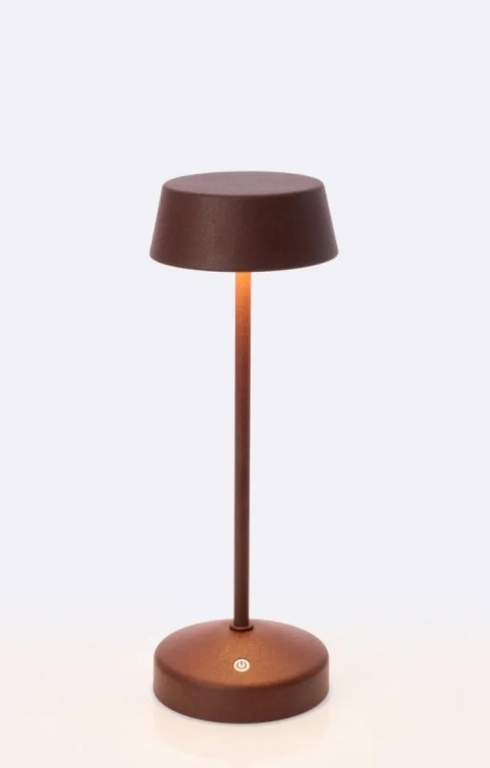 Bizzotto Illuminazione>LAMPADA TAV. LED ESPRIT MARRONE H33