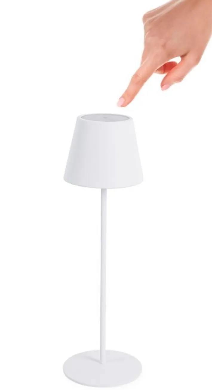Bizzotto Illuminazione>LAMPADA TAV. LED ETNA BIANCO H38