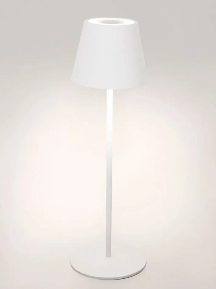 Bizzotto Illuminazione>LAMPADA TAV. LED ETNA BIANCO H38