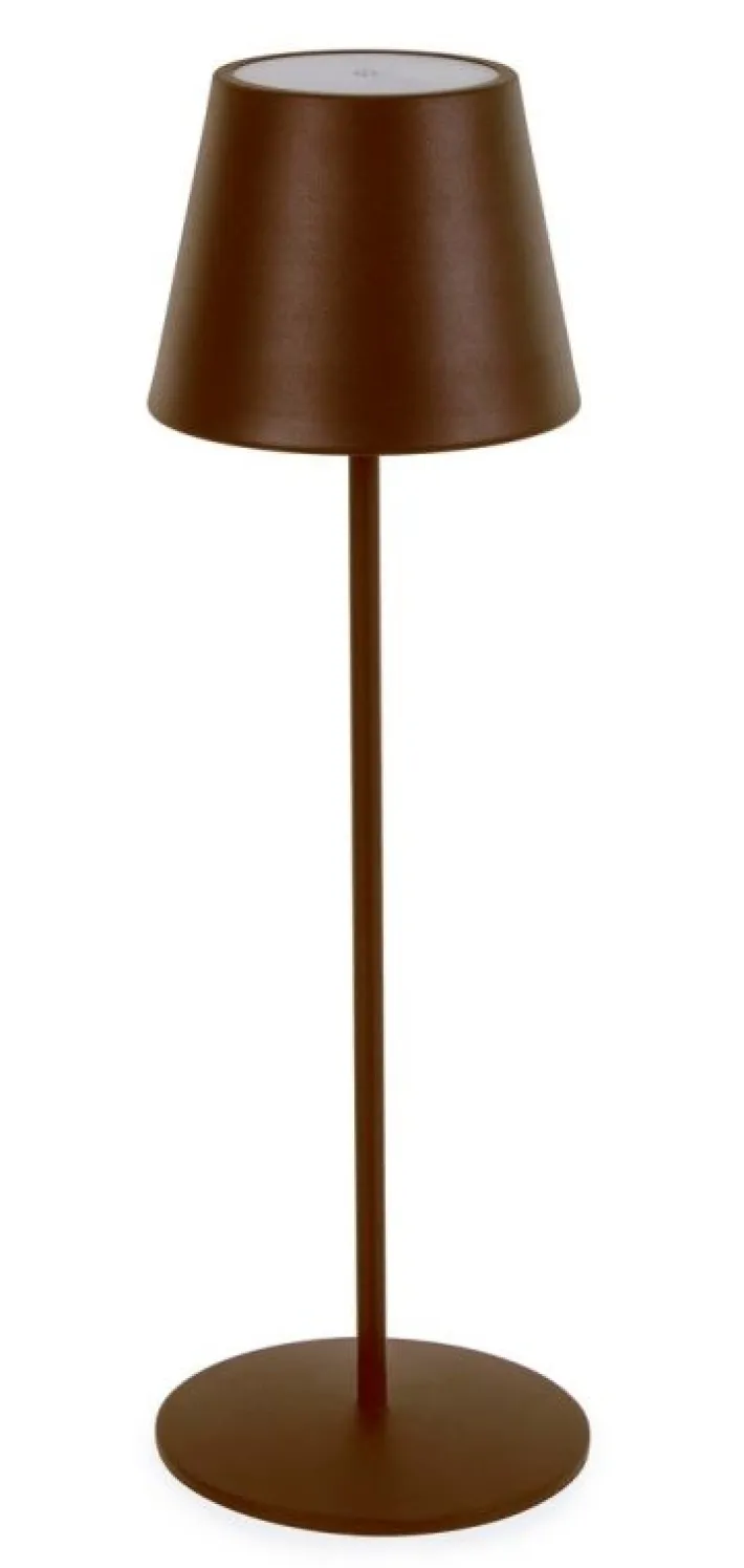 Bizzotto Illuminazione>LAMPADA TAV. LED ETNA MARRONE H38