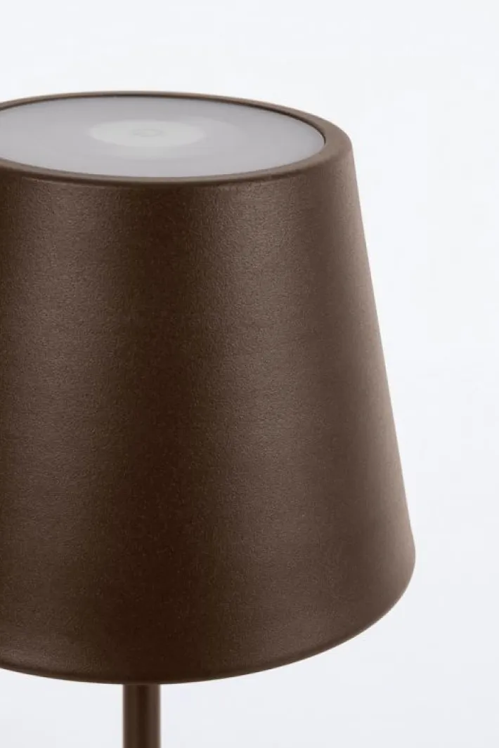 Bizzotto Illuminazione>LAMPADA TAV. LED ETNA MARRONE H38