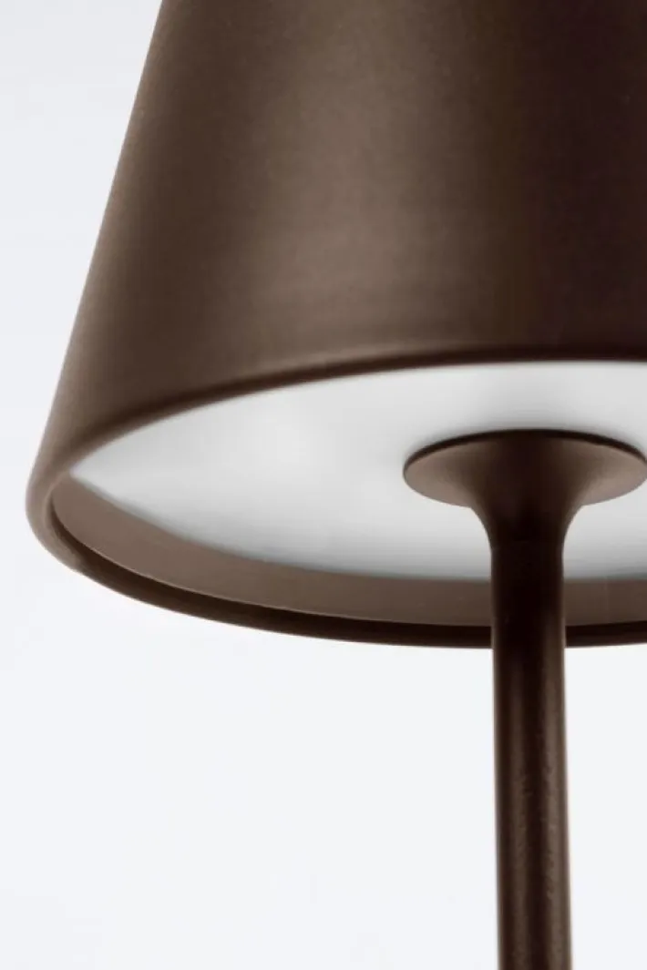 Bizzotto Illuminazione>LAMPADA TAV. LED ETNA MARRONE H38