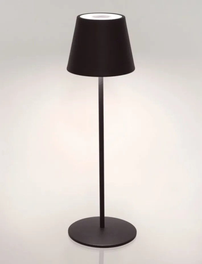 Bizzotto Illuminazione>LAMPADA TAV. LED ETNA NERO H38